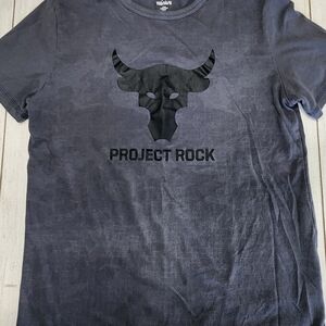 Under Armour Project Rock Charcoal Tee